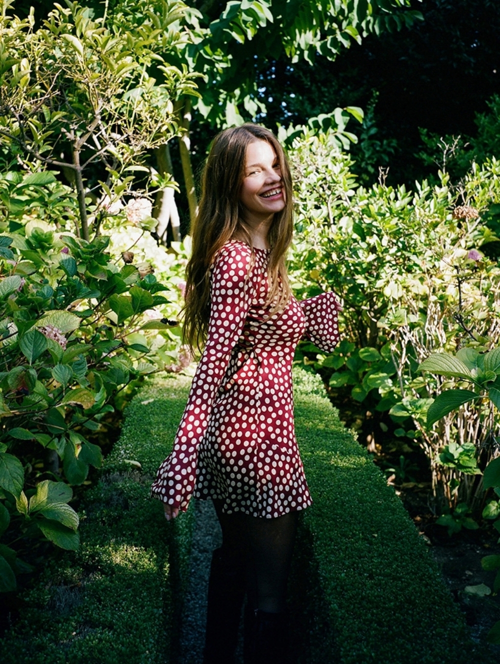 Realisation Par The Brigitte Dress in Plum - Picture 3 of 13